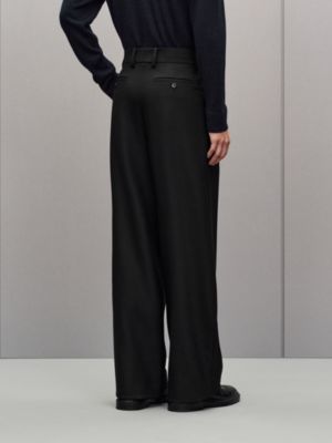 パンツ 《マルタ》 1プリーツ ウール, イメージ: 着用例, worn, ビュー3の6