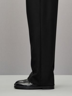 パンツ 《マルタ》 1プリーツ ウール, イメージ: 着用例, worn, ビュー6の6