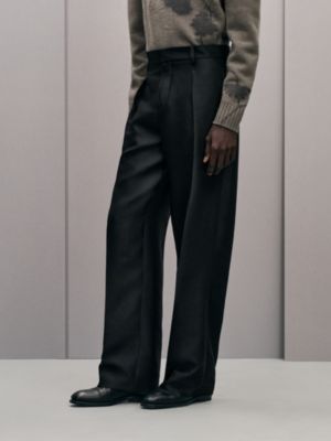 Pleated Malte pants, View: Worn, worn, view 2 of 6