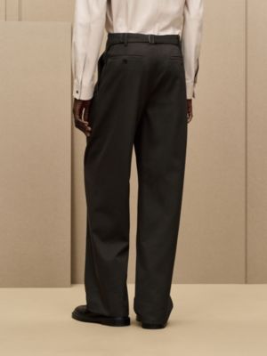 パンツ 《マルタ》 ベルトディテール, イメージ: 着用例, worn, ビュー3の6