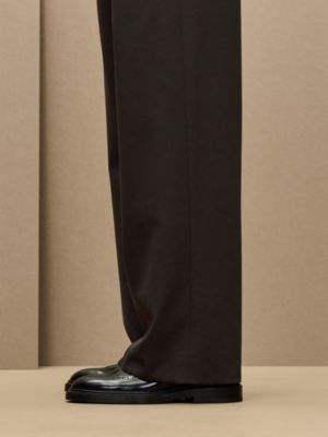 パンツ 《マルタ》 ベルトディテール, イメージ: 着用例, worn, ビュー6の6