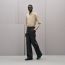 Malte pants with belt detail, anthracite, We will notify you when this product is back in stock