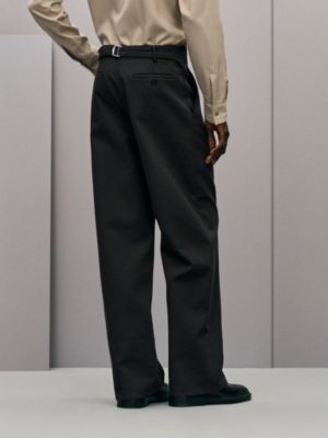 Malte pants with belt detail, View: Worn, worn, view 3 of 6