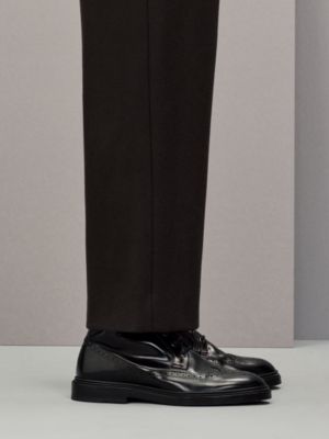 Palerme pleated wool pants, View: Worn, worn, view 6 of 6