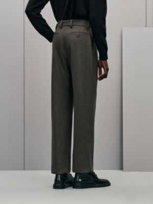 Palerme 울 플리츠 팬츠, 보기: 이미지: 제품 착용 이미지, worn, 3개 중 6번째 보기
