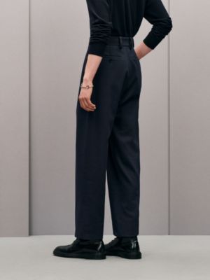 Pleated Palerme pants, View: Worn, worn, view 3 of 6