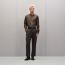 Pleated Palerme pants, kaki, We will notify you when this product is back in stock