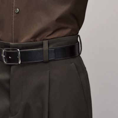 Green - Men's tailored pants, straight jeans and shorts | Hermès