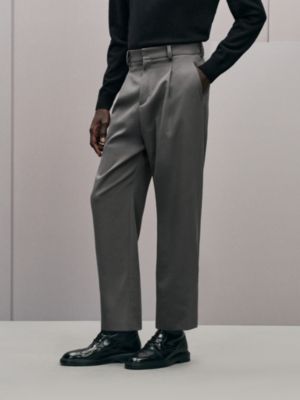 Palerme 플리츠 팬츠, 보기: 이미지: 제품 착용 이미지, worn, 2개 중 6번째 보기