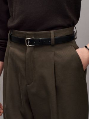 パンツ 《パレルモ》 1プリーツ, イメージ: 着用例, worn, ビュー4の6
