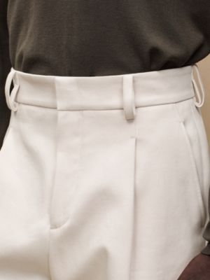 パンツ 《パレルモ》 1プリーツ, イメージ: 着用例, worn, ビュー5の6