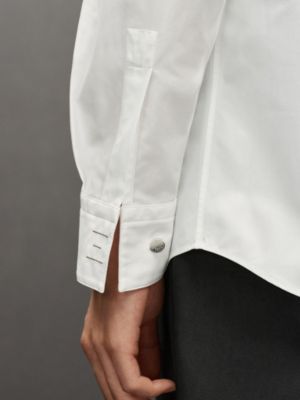 Chemise corps droit patte cuir, Vue: Vue portée, worn, vue 6 sur 6