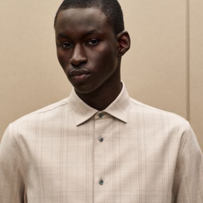 White - Straight - Hermès Shirts for Men | Hermès USA