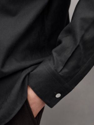 Camisa de corte recto con cuello Paolo "jacquard optique chaîne", Vista: Ver artículo puesto, worn, vista 5 de 6