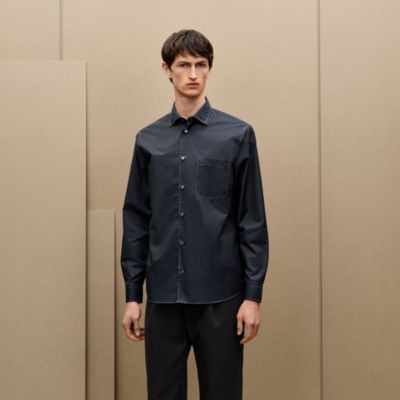 ブルー - メンズ, ウェア, シャツ | Hermès - エルメス-公式サイト