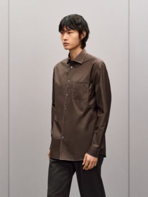 Camisa de corte recto con cuello Paolo, Vista: Ver artículo puesto, worn, vista 2 de 5
