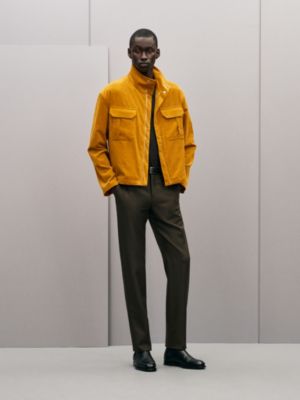 Camisa cazadora con bolsillos cargo