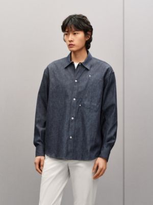 “Clous de Selle” 오버셔츠, 보기: 이미지: 제품 착용 이미지, worn, 2개 중 6번째 보기