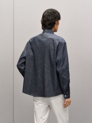 “Clous de Selle” 오버셔츠, 보기: 이미지: 제품 착용 이미지, worn, 3개 중 6번째 보기
