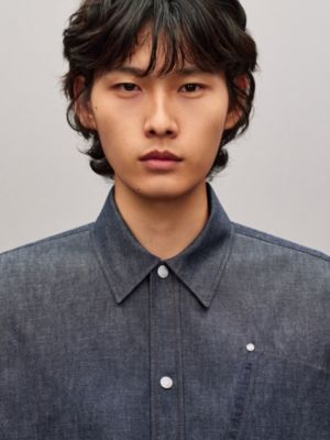“Clous de Selle” 오버셔츠, 보기: 이미지: 제품 착용 이미지, worn, 4개 중 6번째 보기