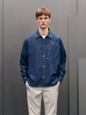 "Clous de Selle" overshirt, View: Worn, worn, view 2 of 6