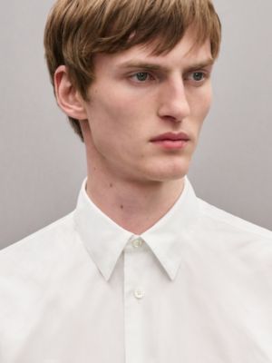 Shirt with leather detail, View: Worn, worn, view 4 of 6