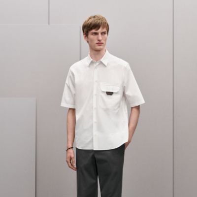 White - Hermès Shirts for Men | Hermès USA