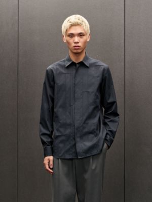Camisa de corte recto "Nervures H", Vista: Ver artículo puesto, worn, vista 2 de 7