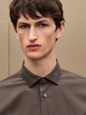 Camisa de corte recto con bolsillos cargo, Vista: Ver artículo puesto, worn, vista 4 de 7