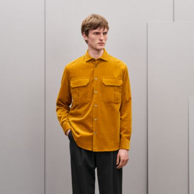 イエロー - メンズ, ウェア, シャツ | Hermès - エルメス-公式サイト
