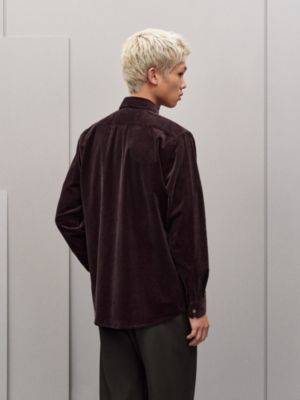 거싯 포켓 스트레이트 컷 셔츠, 보기: 이미지: 제품 착용 이미지, worn, 3개 중 6번째 보기