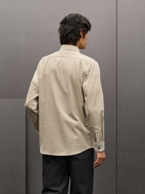 거싯 포켓 스트레이트 컷 셔츠, 보기: 이미지: 제품 착용 이미지, worn, 3개 중 6번째 보기