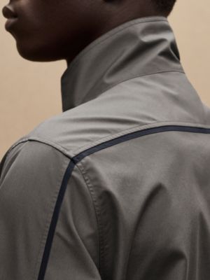 Straight cut shirt with contrasted detail, View: Worn, worn, view 6 of 6