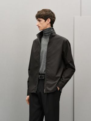 대조적인 디테일 스트레이트 컷 셔츠, 보기: 이미지: 제품 착용 이미지, worn, 2개 중 6번째 보기