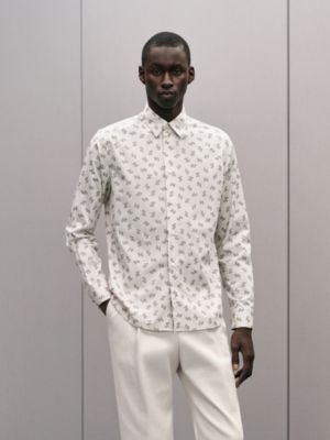 プリントシャツ 《ウ・ラ・ラH》, イメージ: 着用例, worn, ビュー2の6