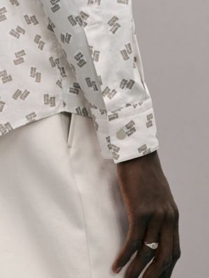 プリントシャツ 《ウ・ラ・ラH》, イメージ: 着用例, worn, ビュー5の6