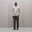"Mors is More" straight cut shirt with Louis collar, silex, We will notify you when this product is back in stock