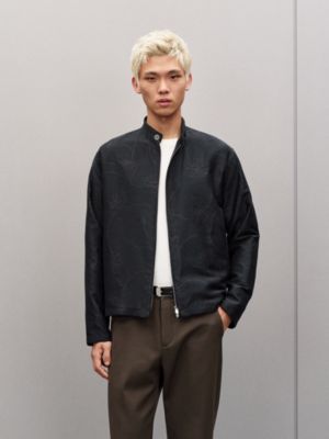 "Fils de fleurs leger" jacket shirt, View: Worn, worn, view 3 of 6