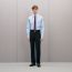 Fitted shirt with Faubourg collar, bleu pâle, We will notify you when this product is back in stock