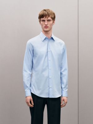 Camisa de corte ajustado con cuello Faubourg, Vista: Ver artículo puesto, worn, vista 2 de 5