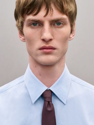 Camisa de corte ajustado con cuello Faubourg, Vista: Ver artículo puesto, worn, vista 4 de 5