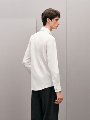 Fitted shirt with Faubourg collar, View: Worn, worn, view 3 of 5