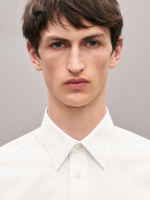 Fitted shirt with Faubourg collar, View: Worn, worn, view 4 of 5