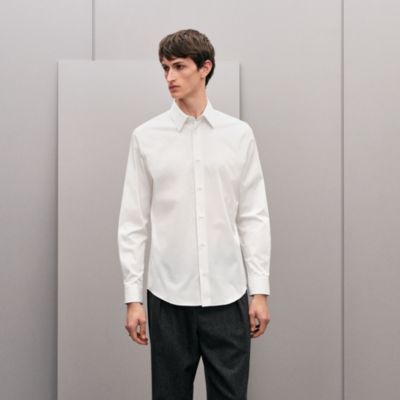 White - Hermès Shirts for Men | Hermès USA