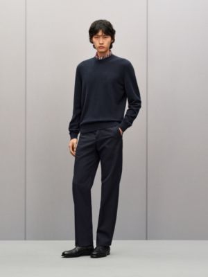 “Maillon Chaine d'Ancre” 캐시미어 크루넥 스웨터