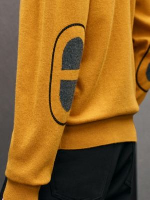 Pull col rond «&nbsp;Maillon Chaîne d'Ancre&nbsp;» en cachemire, Vue: Vue portée, worn, vue 2 sur 6