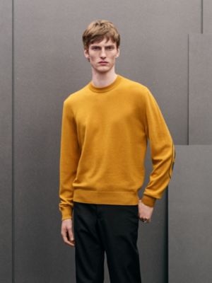 Pull col rond «&nbsp;Maillon Chaîne d'Ancre&nbsp;» en cachemire, Vue: Vue portée, worn, vue 5 sur 6