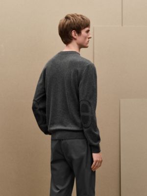 "Maillon Chaine d'Ancre" crewneck cashmere sweater, View: Worn, worn, view 6 of 6