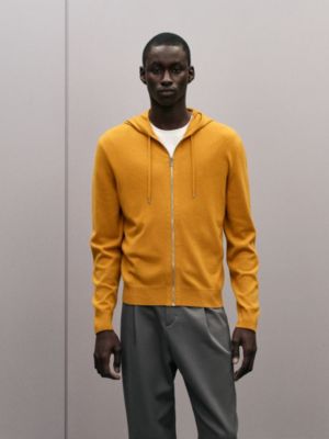 “Maillon Chaine d'Ancre” 캐시미어 지퍼 재킷, 보기: 이미지: 제품 착용 이미지, worn, 5개 중 6번째 보기
