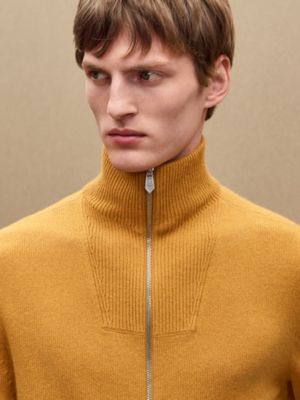 “Maillon Chaine d'Ancre” 캐시미어 지퍼 재킷, 보기: 이미지: 제품 착용 이미지, worn, 3개 중 6번째 보기